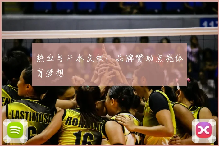 热血与汗水交织，品牌赞助点亮体育梦想