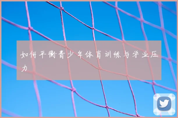 如何平衡青少年体育训练与学业压力